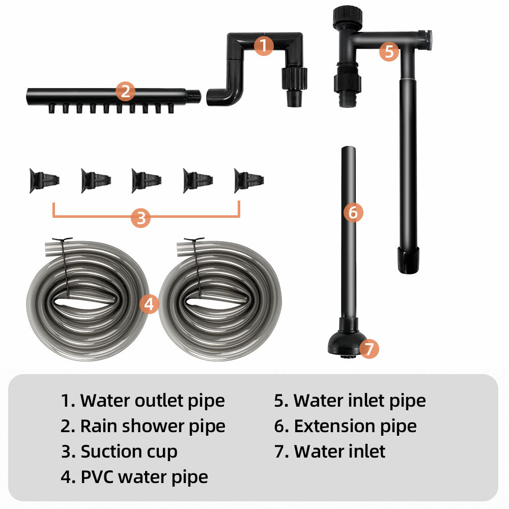 Replacement Accessories Set for Amosijoy Canister Filter